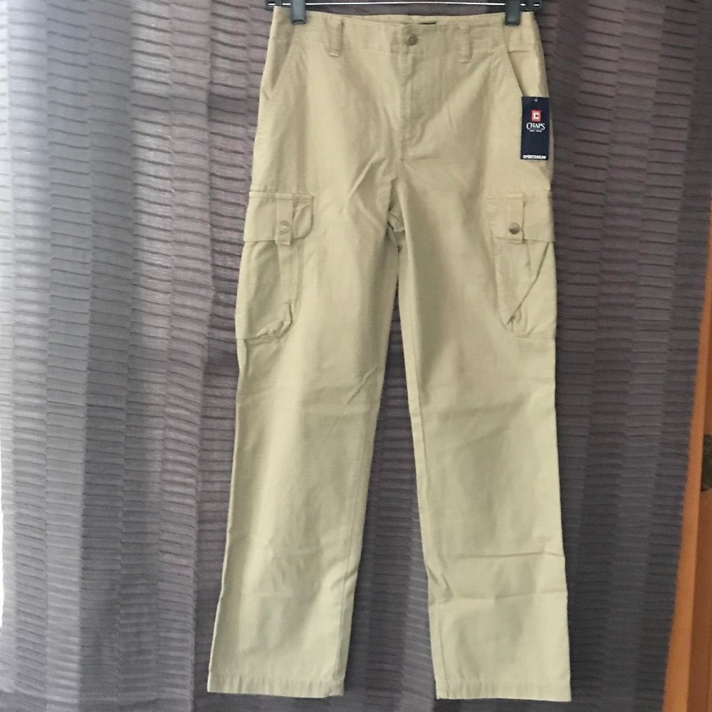 NWT! Chaps Khakis Boys 12